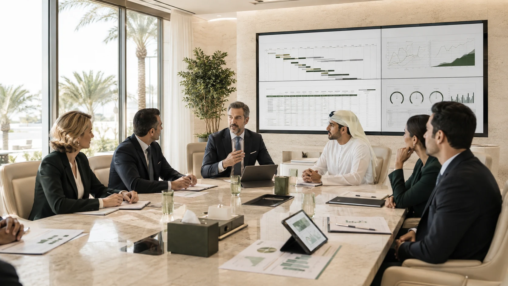 Qatar enterprise transformation and data networks